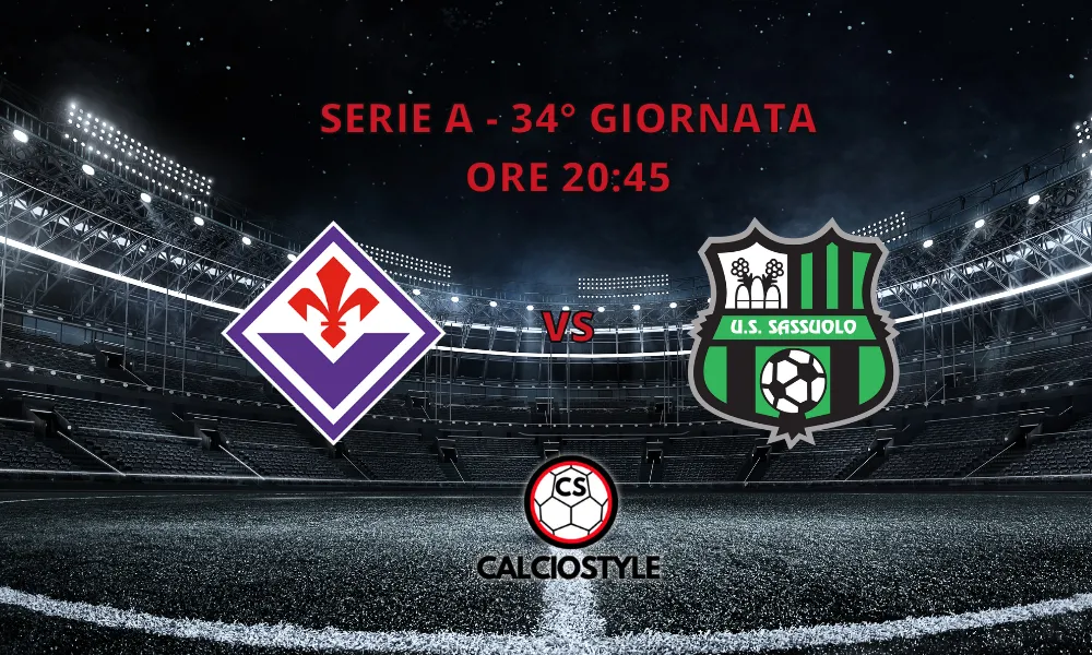 Fiorentina-Sassuolo: curiosità e statistiche