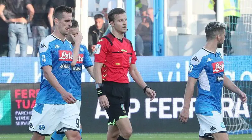 Spal-Napoli 1-1: Milik non basta