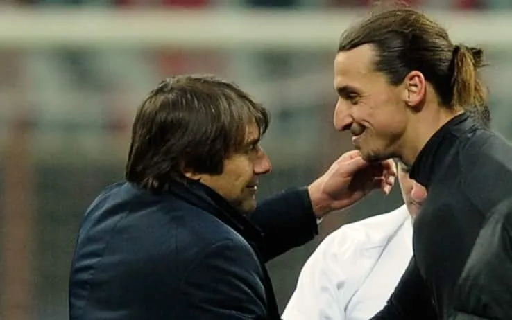 Ultim'ora Milan, Conte e Ibrahimovic avvistati insieme