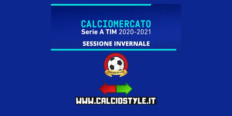 Tabellone calciomercato invernale Serie A 2020/2021: acquisti, cessioni e formazioni tipo