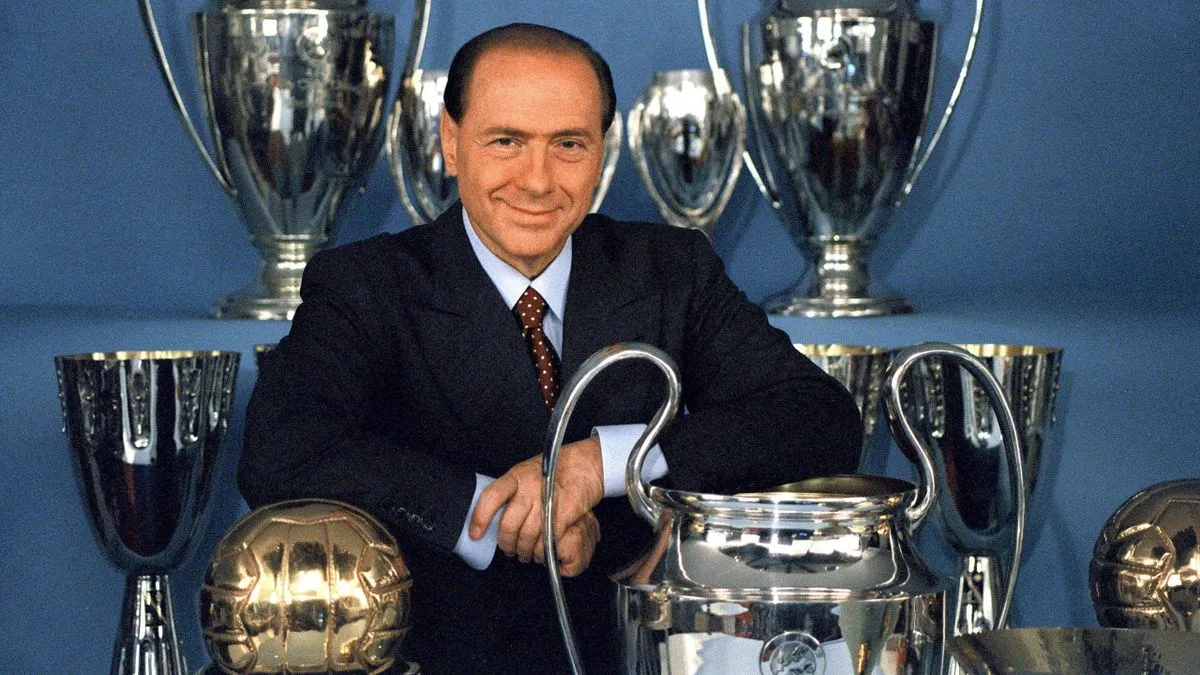 Addio Presidente Berlusconi