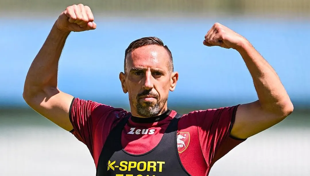 Salernitana - Ribéry: il francese sorprende