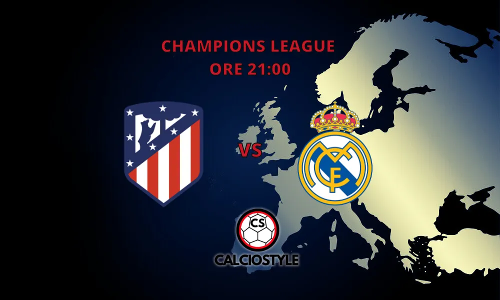 Atletico Madrid-Real Madrid, le probabili formazioni e dove vederla