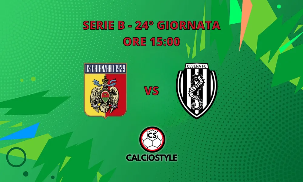 Catanzaro-Cesena, probabili formazioni e dove vederla