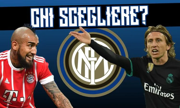 Inter: l'agente di Vidal a Milano e Modric vuole i nerroazzurri