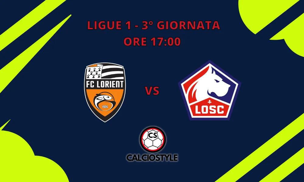 Lorient-Lille, probabili formazioni e dove vederla