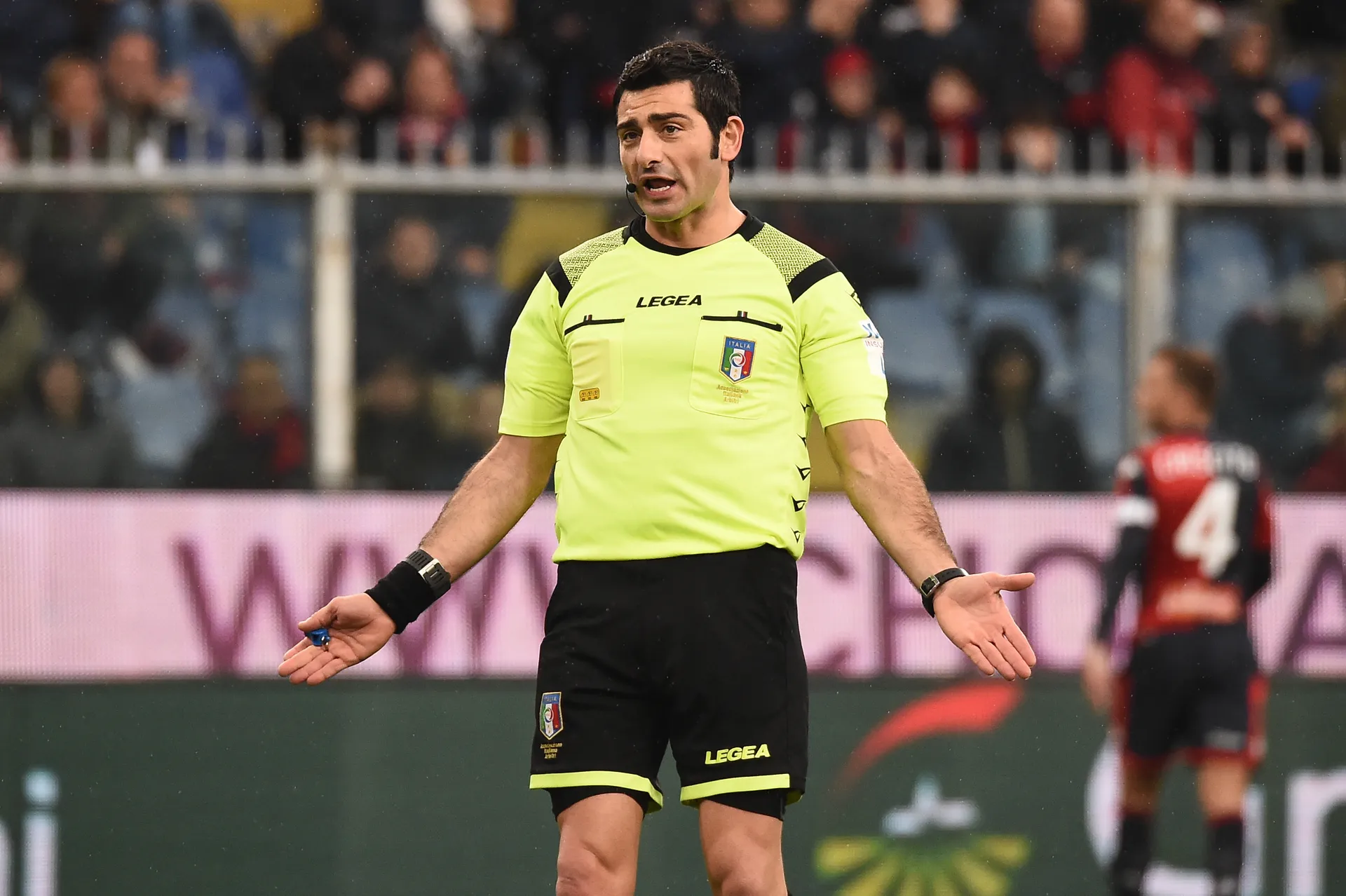 Serie A, le designazioni arbitrali della 10° giornata