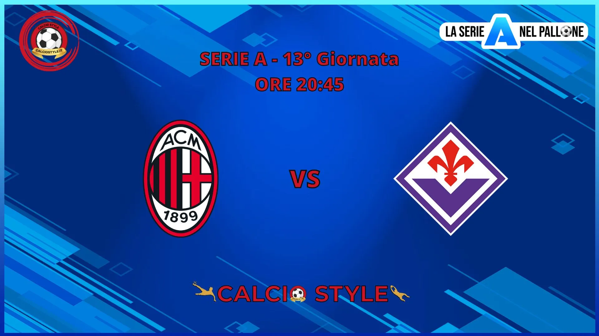 Milan - Fiorentina, le ultimissime