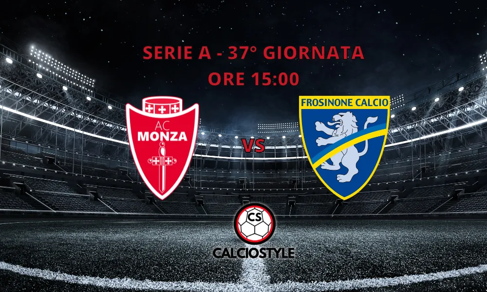 Monza-Frosinone, le formazioni ufficiali: c'è Harroui