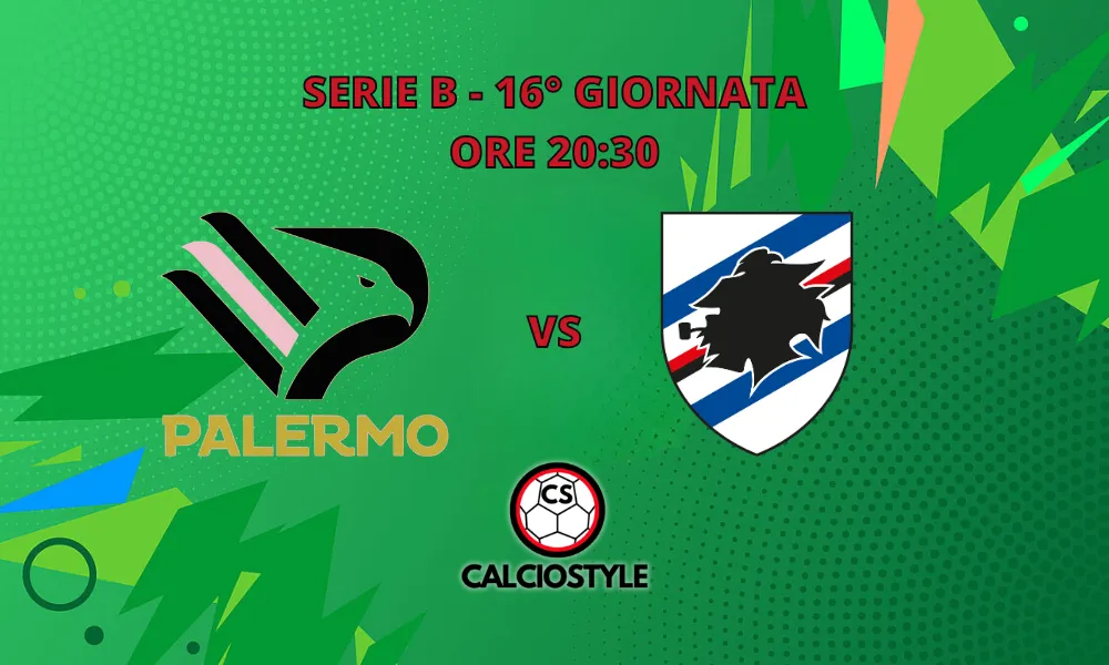 Palermo-Sampdoria, le probabili formazioni