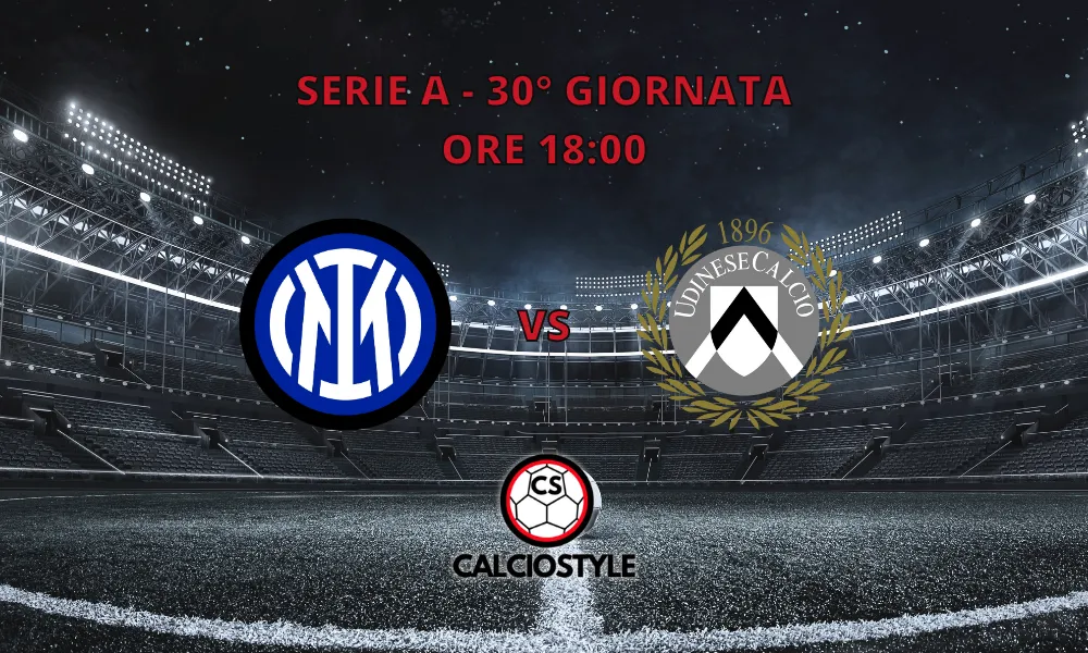 Inter-Udinese, probabili formazioni e dove vederla