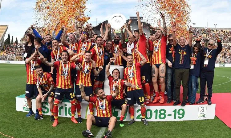 Lecce promosso in Serie A