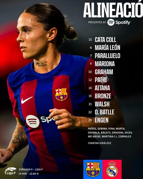 Barcelona formazione