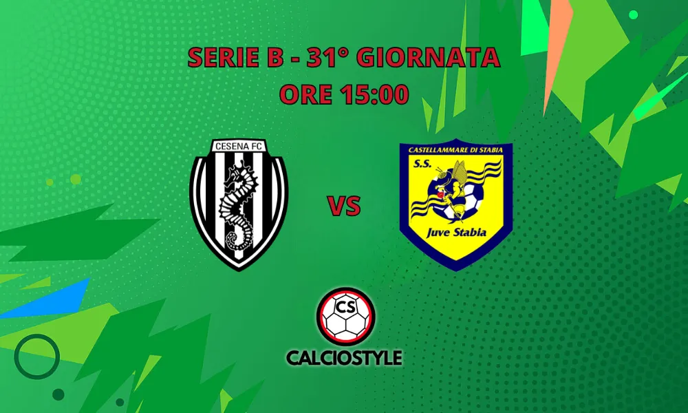 Cesena-Juve Stabia, probabili formazioni e dove vederla