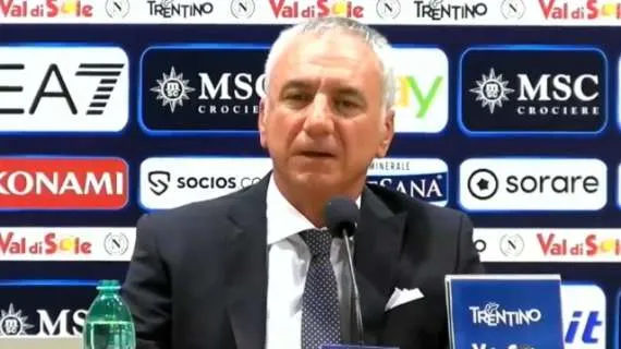 Meluso (ds Napoli): “Massa ha condizionato la partita”