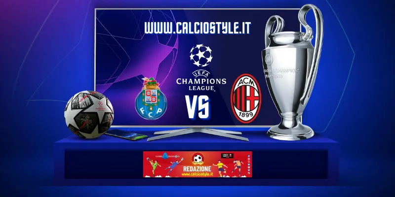 Champions League, Porto-Milan: le probabili formazioni e dove vederla