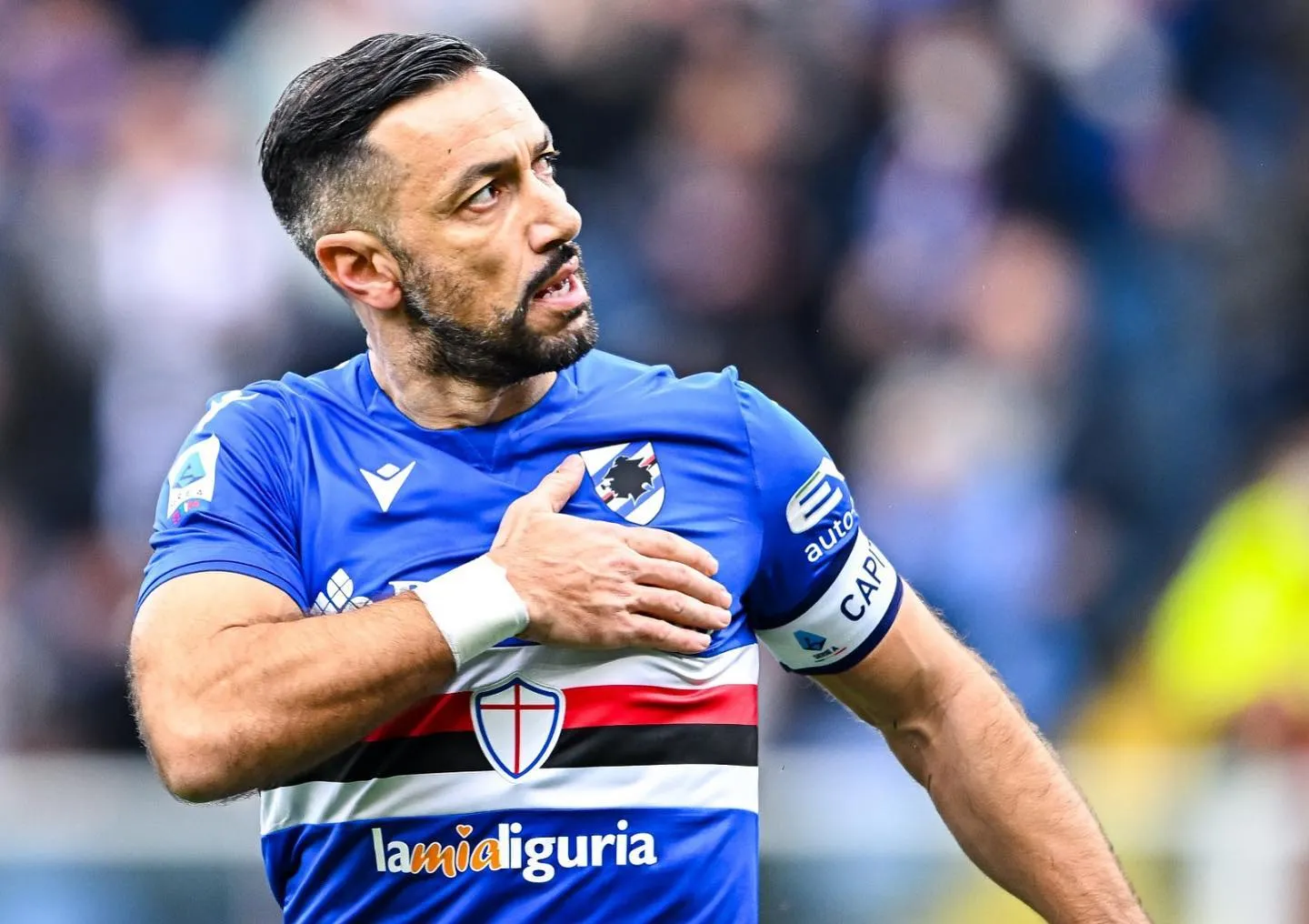 Quagliarella: "La Fiorentina ha tifosi eccezionali. Il dopo Italiano? Difficile..."