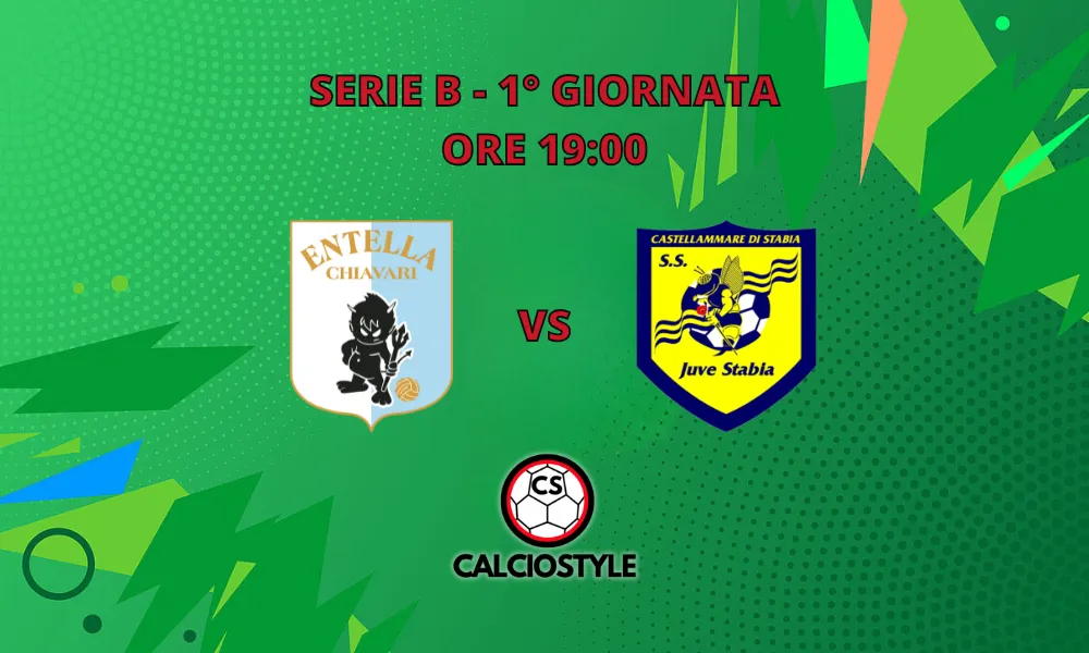 Virtus Entella-Juve Stabia, le probabili formazioni e dove vederla