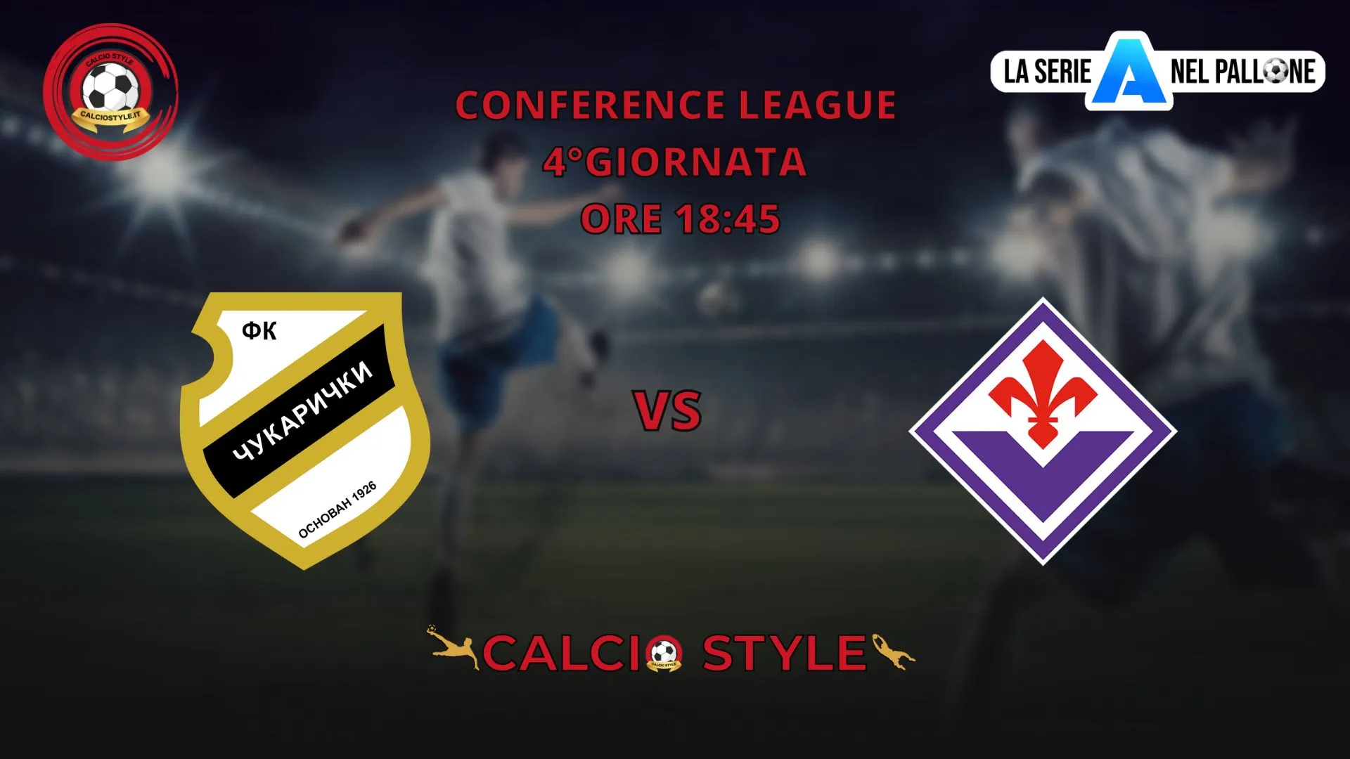 Cukaricki - Fiorentina: le formazioni ufficiali | Italiano tra novità e conferme