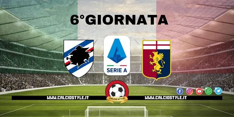 Sampdoria-Genoa: probabili formazioni e dove vederla