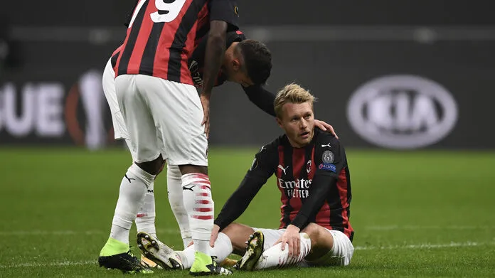 Milan: i tempi di recupero di Kjaer