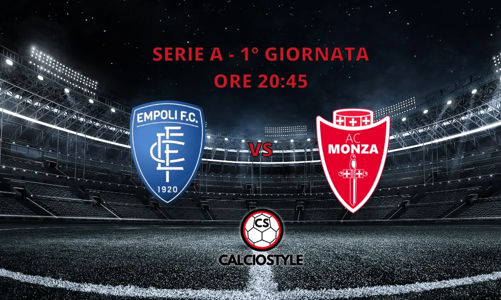 Empoli-Monza, le formazioni ufficiali