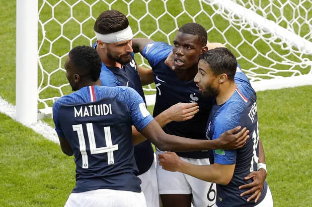 MONDIALE RUSSIA 2018. Francia-Australia 2-1: Transalpini a fatica, decide Pogba.