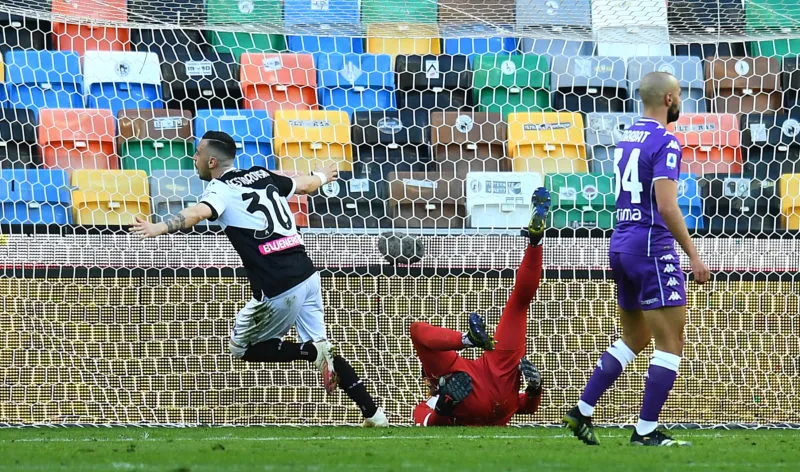 Fiorentina: a Udine una delle peggiori prestazioni stagionali
