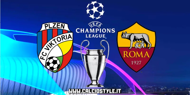 Viktoria Plzen-Roma: Probabili formazioni e dove vederla