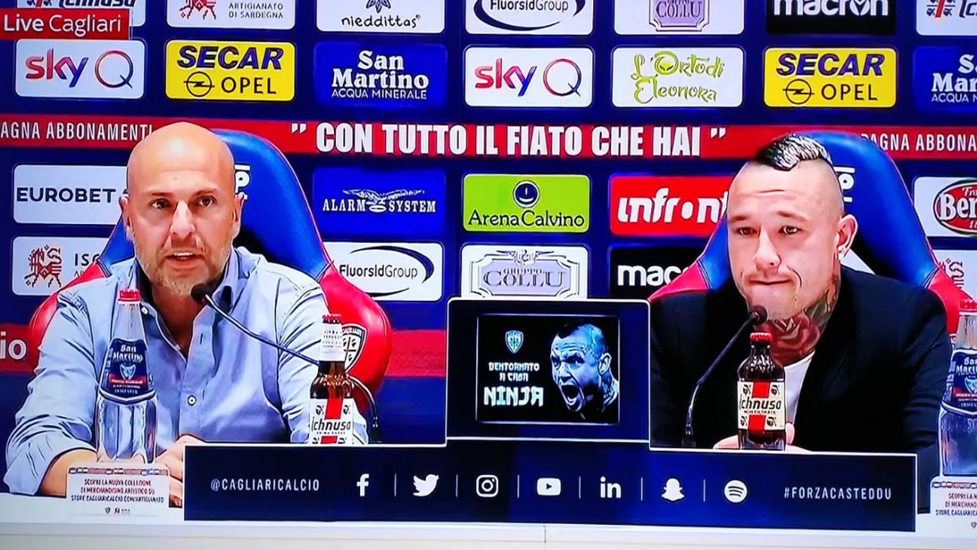 Giulini gioca la carta per provare a trattenere Nainggolan