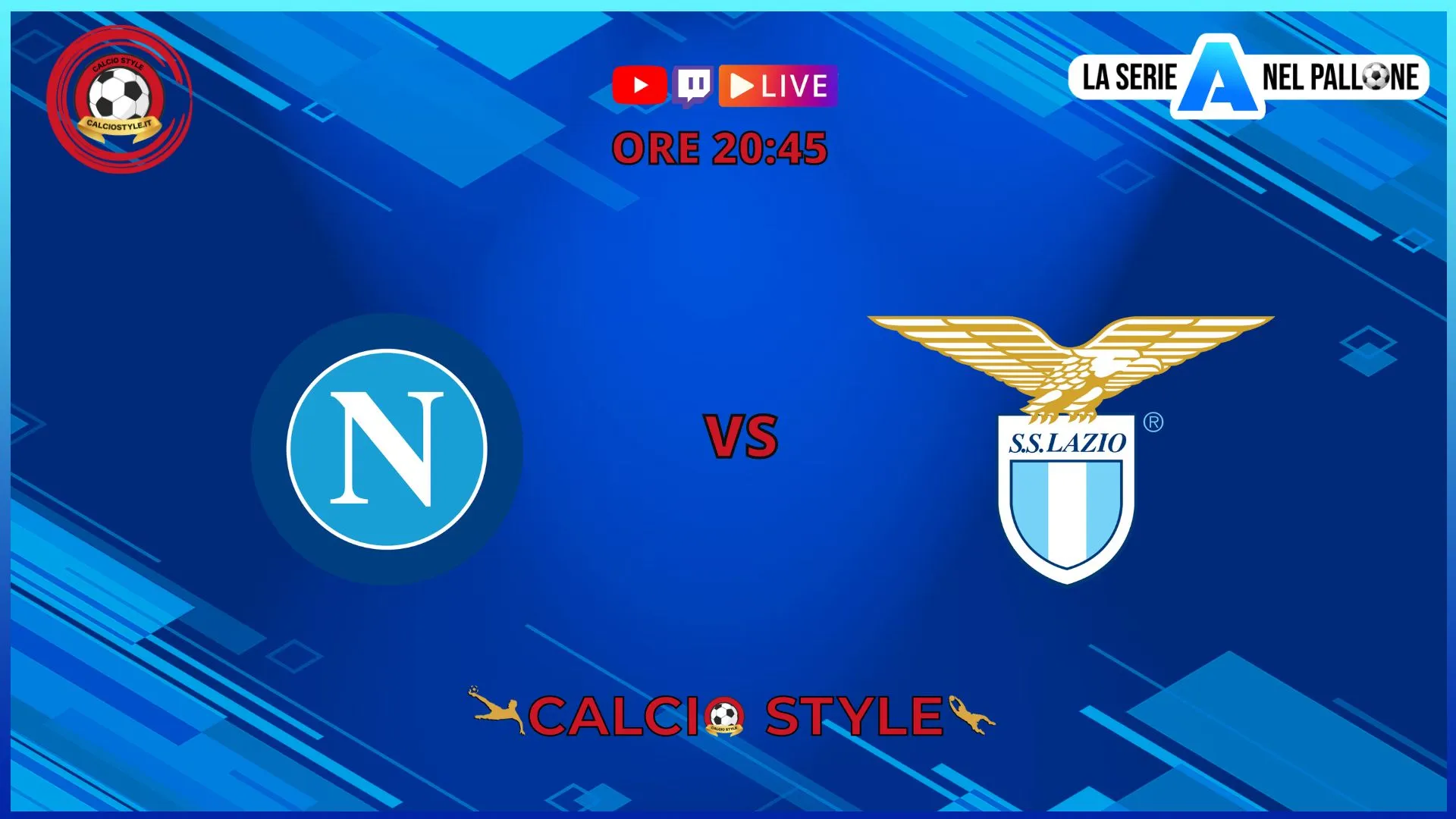 Napoli - Lazio, le scelte ufficiali