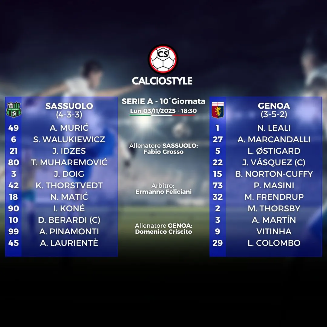 sassuolo-genoa