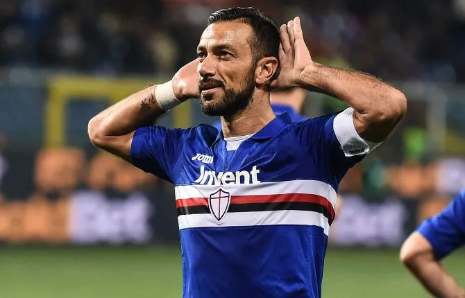 Sampdoria, si chiude un'era: niente rinnovo per Quagliarella