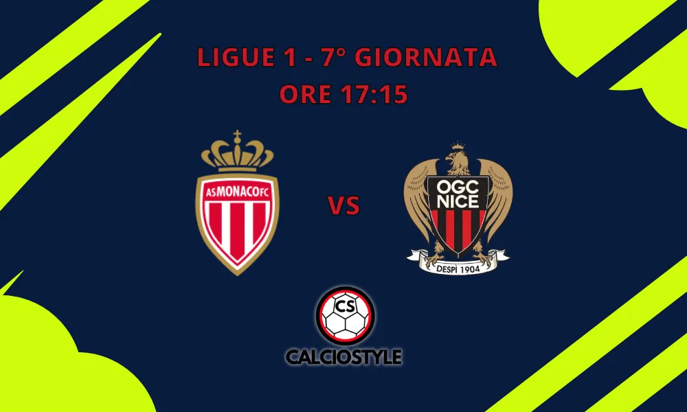 Monaco-Nizza, probabili formazioni e dove vederla