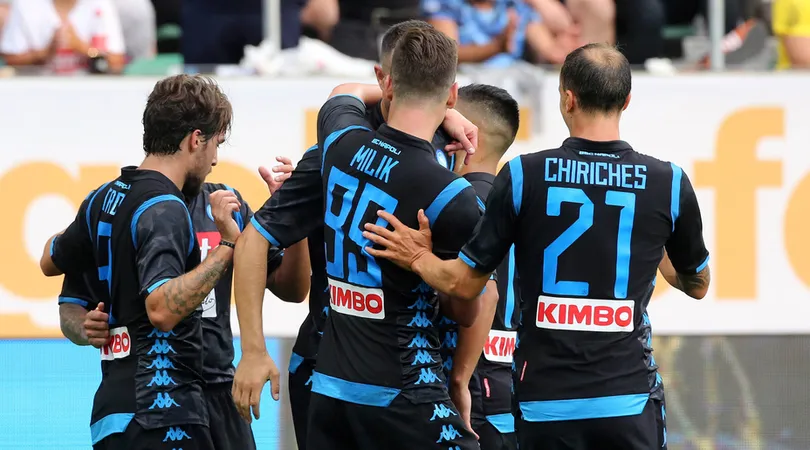 Borussia Dortmund-Napoli 1-3