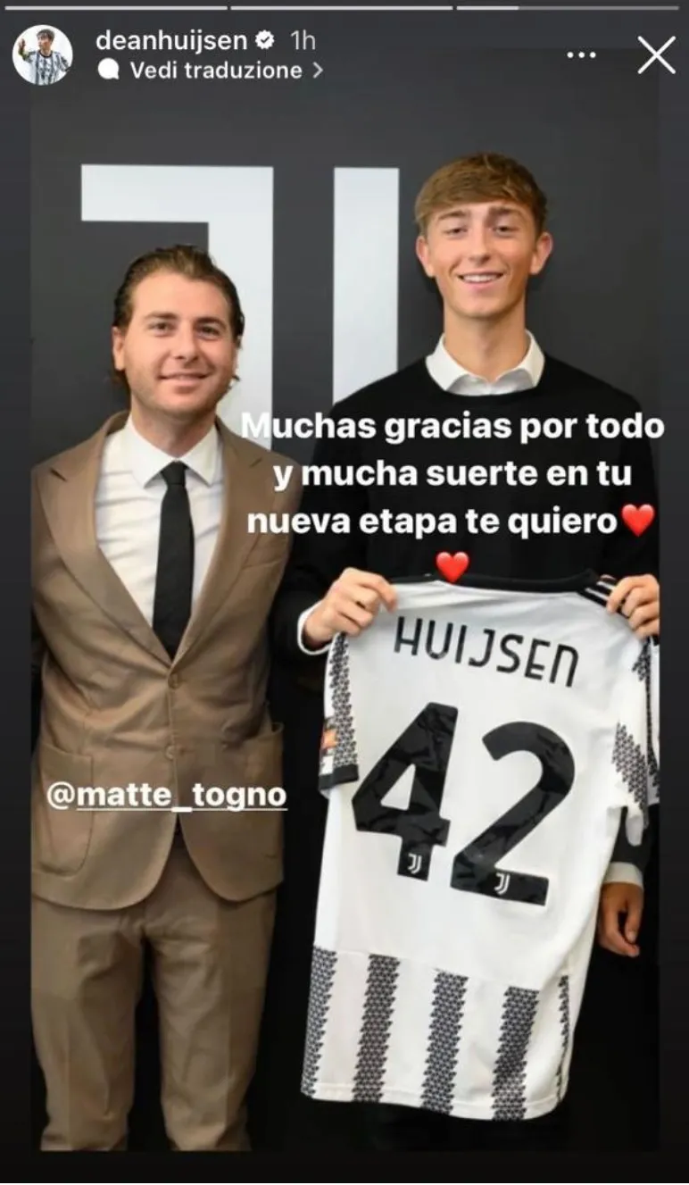 Juventus TOGNOZZI e HUIJSEN