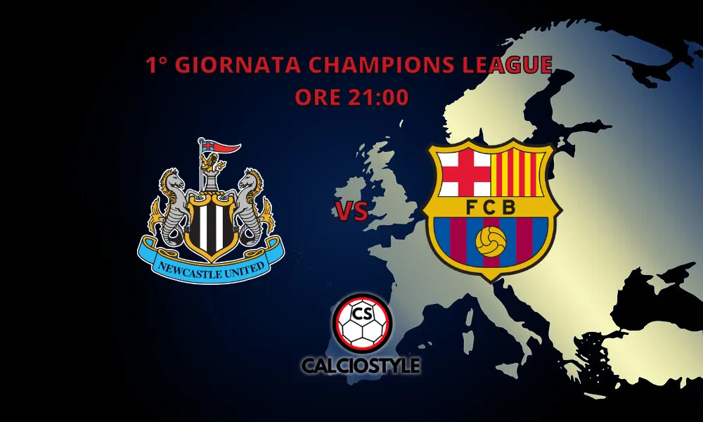 Newcastle-Barcellona, le ultimissime del St. James Park: Tonali sfida Lewandowski