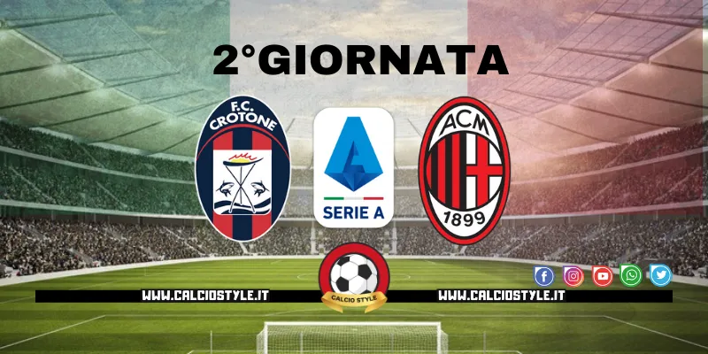 Crotone-Milan: le probabili formazioni e dove vederla