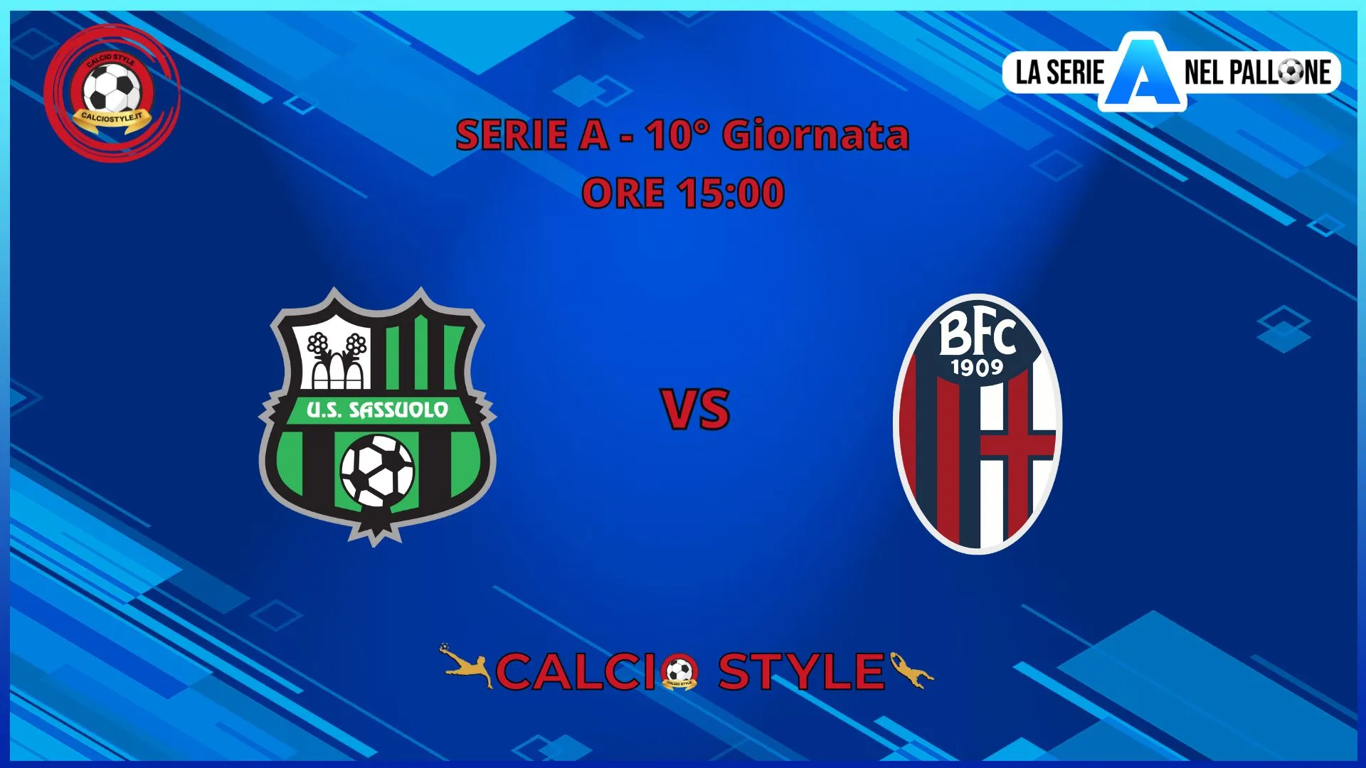 Sassuolo - Bologna: probabili formazioni e dove vederla