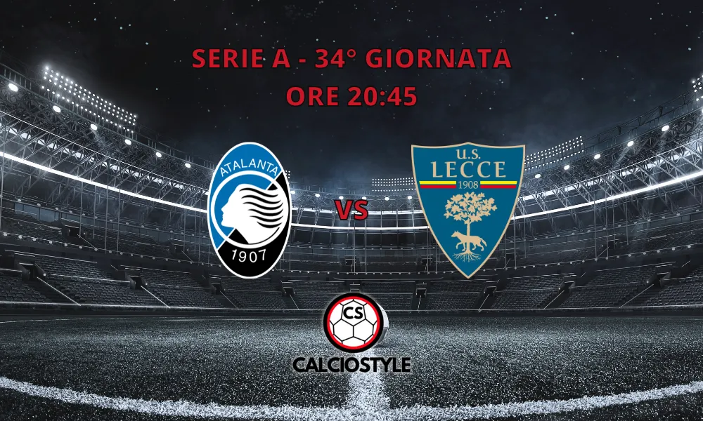 Atalanta-Lecce 1-1. Goal e Highlights