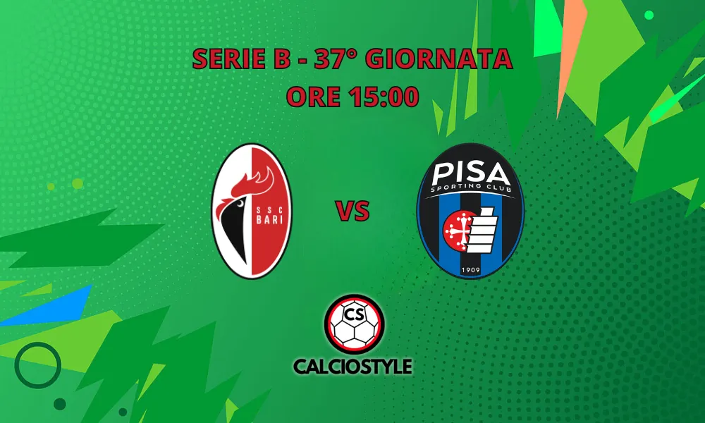 Bari-Pisa, le probabili formazioni e dove vederla