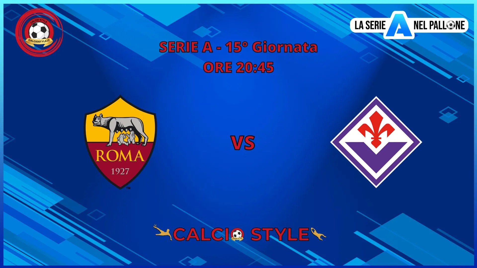 Roma - Fiorentina, le ultimissime