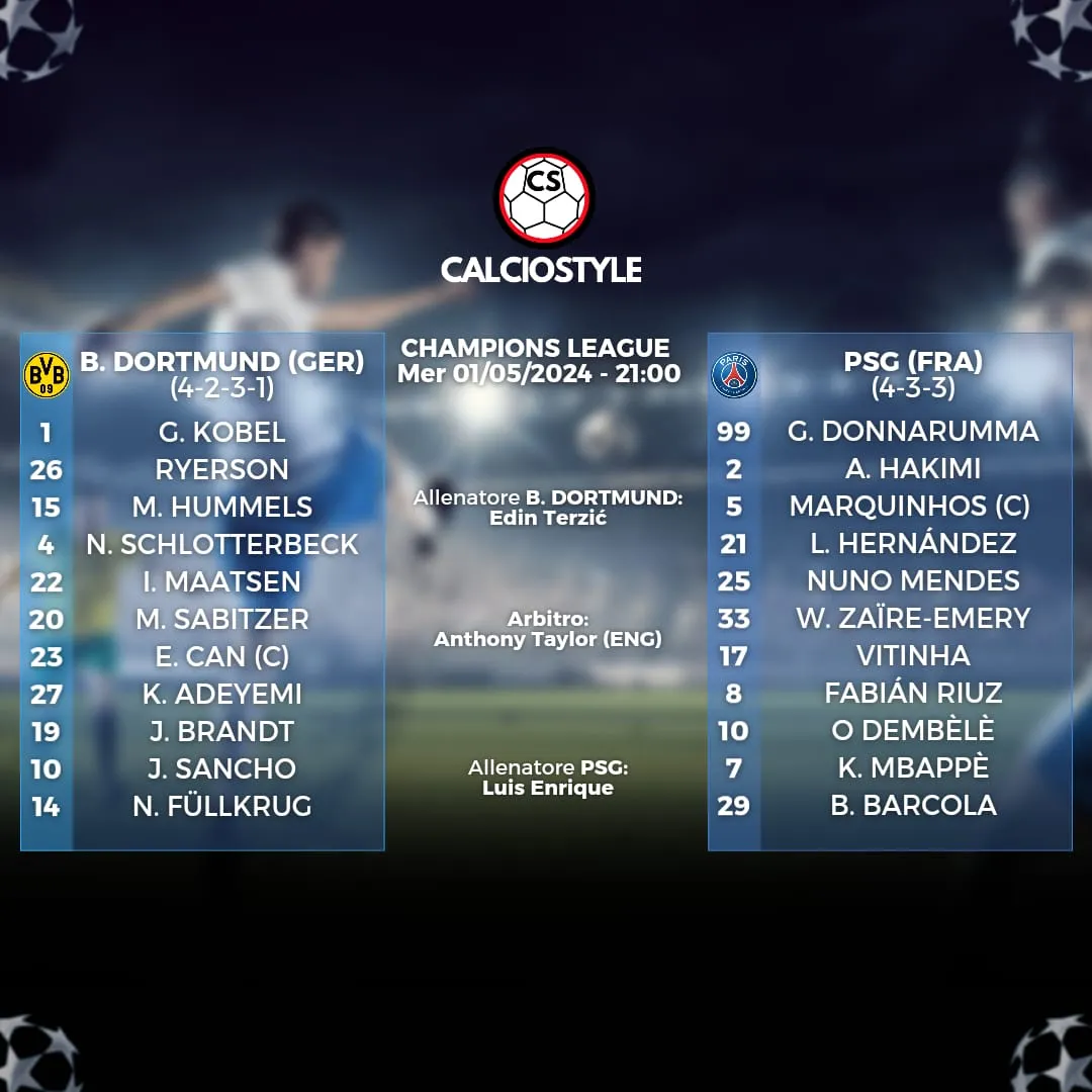 Dortmund-PSG