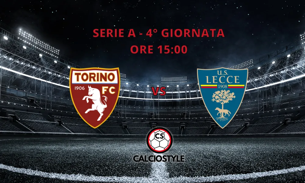 Torino-Lecce, le formazioni ufficiali: Rebic dal 1'