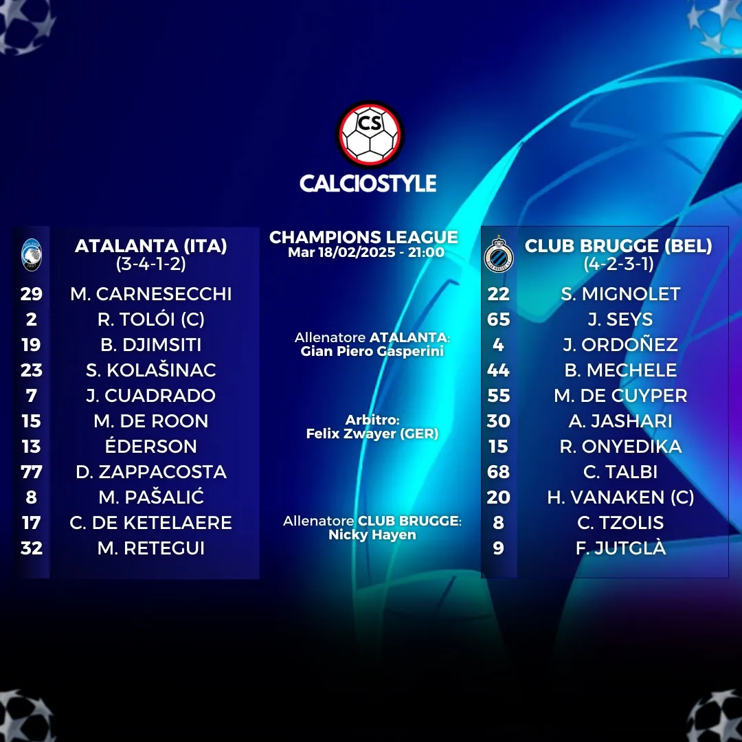 Atalanta-Club Brugge