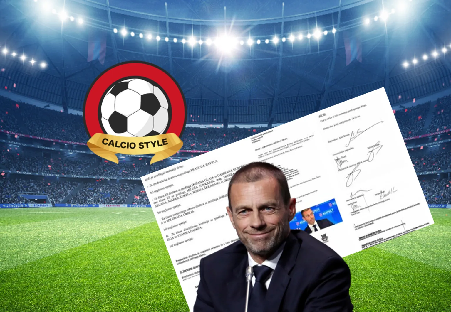 Čeferin, il Curriculum è falso: ecco le prove