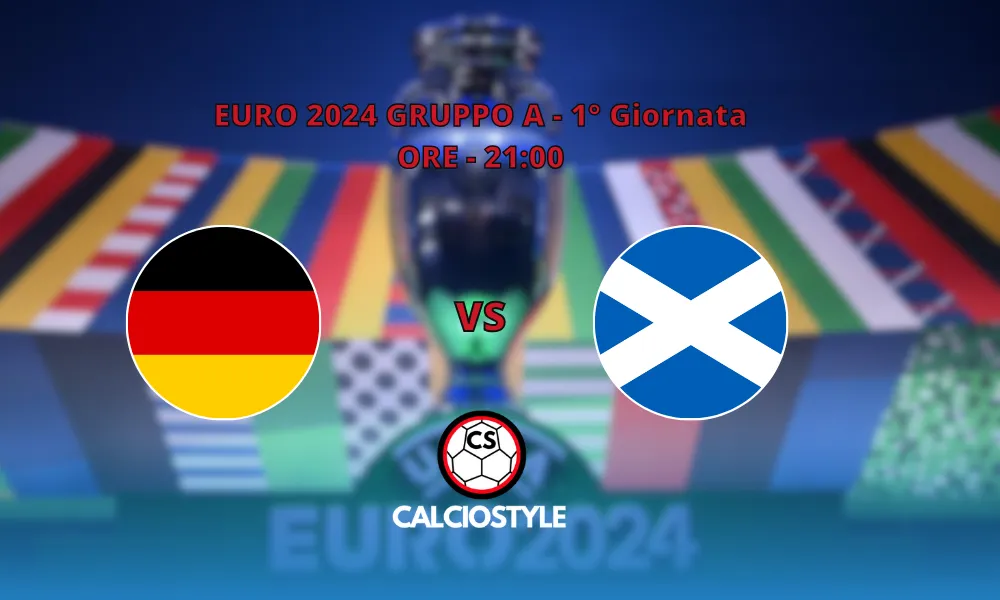 Euro 2024, la Germania domina in avanti