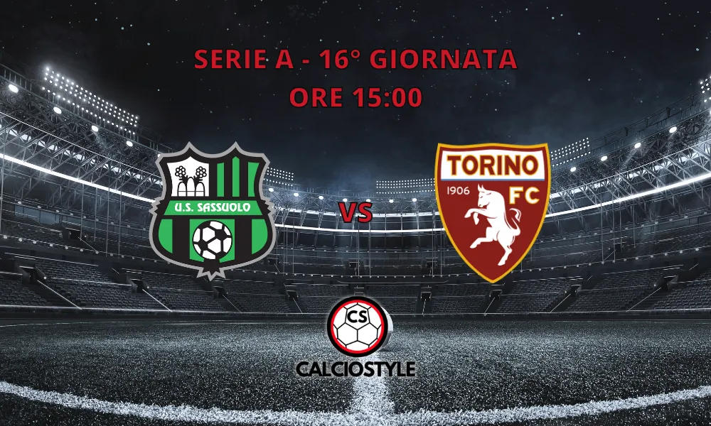 Sassuolo-Torino 0-1, Vlasic regala il successo ai granata