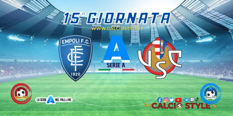 Empoli-Cremonese: probabili formazioni e dove vederla