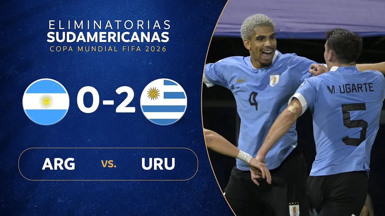 Argentina Uruguay 0-2: Highlights e gol e rissa